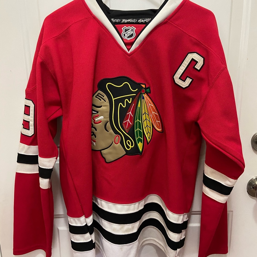 Towes Blackhawks Jersey!